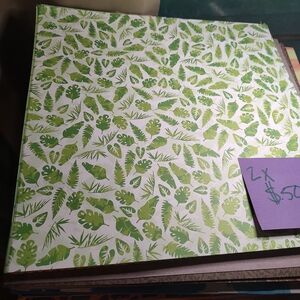 Leaf Patterned Scrapbook Paper